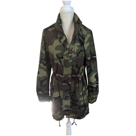 Forever 21 Camo Print Utility Jacket - Picture 2 of 5